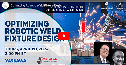 Robotic Weld Fixture Design